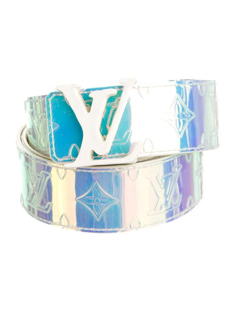 iridescent lv belt